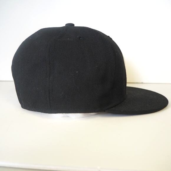 Syracuse Chiefs New Era 59Fifty 100% Wool Flat Brim Fitted Hat‎ Sz 7 - Picture 4 of 8